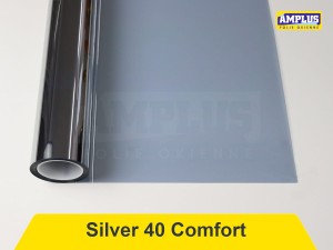 Folia przeciwsłoneczna zewnętrzna Silver 40 Comfort - Lite Solar  "optymalna"