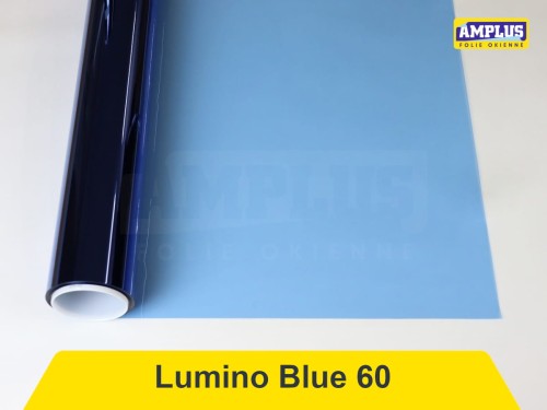 lumino blue 60 transparentna folia niebieska