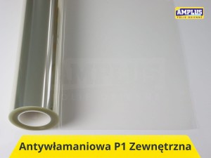 Folia antywłamaniowa okienna ochronna klasy P1 zewnętrzna