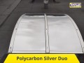 Świetlik dachowy z poliwęglanu zabezpieczony folią przeciwsłoneczną Silver Duo ograniczającą nagrzewanie