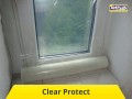Folia na okna ochronna do okien i szkła Clear Protect - zabezpieczenie okna