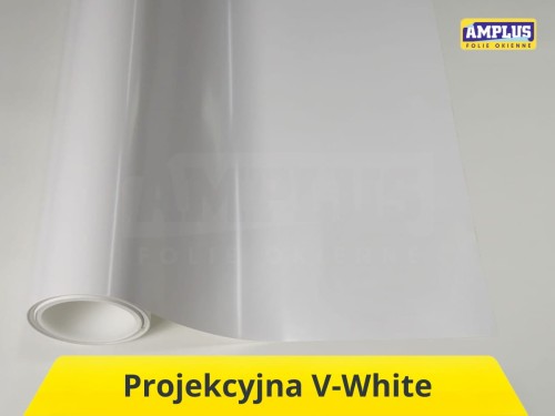 Folia projekcyjna do projekcji przedniej V-White (ekran do projektora)