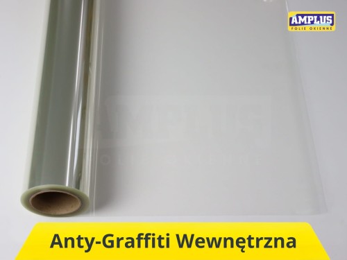 Folia wewnętrzna zabezpieczenie Anty-graffiti