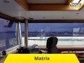 mostek kapitański wraz z roletami z folią matrix