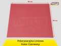 folia polaryzacyjna liniowa czerwona