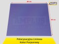 folia polaryzacyjna liniowa fioletowa