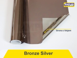 Folia przeciwsłoneczna zewnętrzna Bronze Silver - Lite Solar