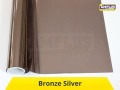 Brazowa Silver wewnetrzna folie lustrzane brazowe