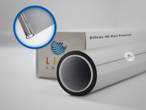 Rolka folii przeciwsłonecznej zewnętrznej Silver 40 Duo Premium - Lite Solar