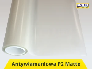 Folia mleczna antywłamaniowa ochronna wewnętrzna Matte klasy P2