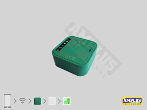 Włącznk elektroniczny sterowany smartfonem do folii LCD