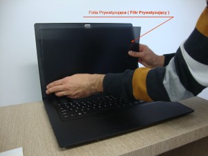 Filtr Prywatyzujący (nakładka ograniczająca kąt widzenia)