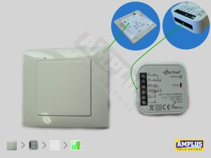 Włącznik z przekaźnikiem do sterowania folią LCD 