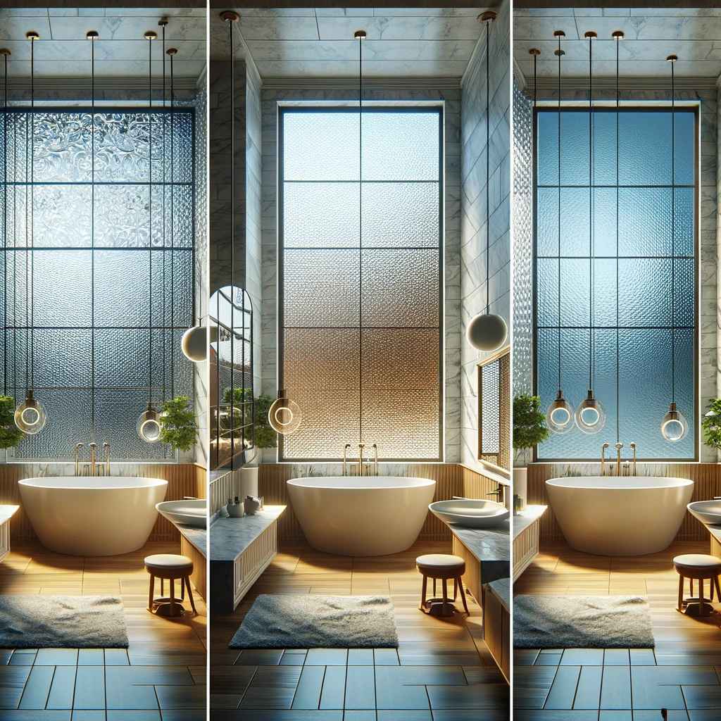 aranżacja okna łazienkowego