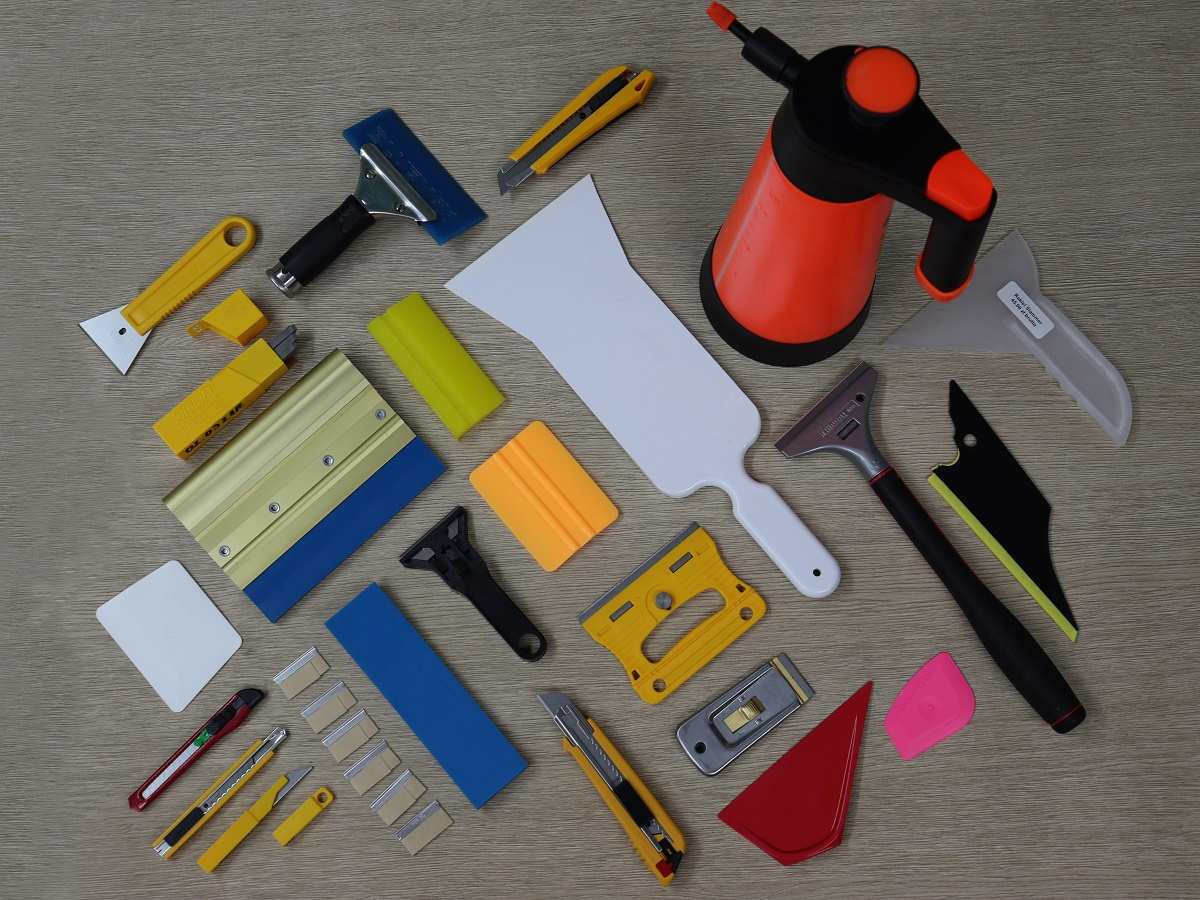 Inne gumowe rakle do folii w tym Blue Max