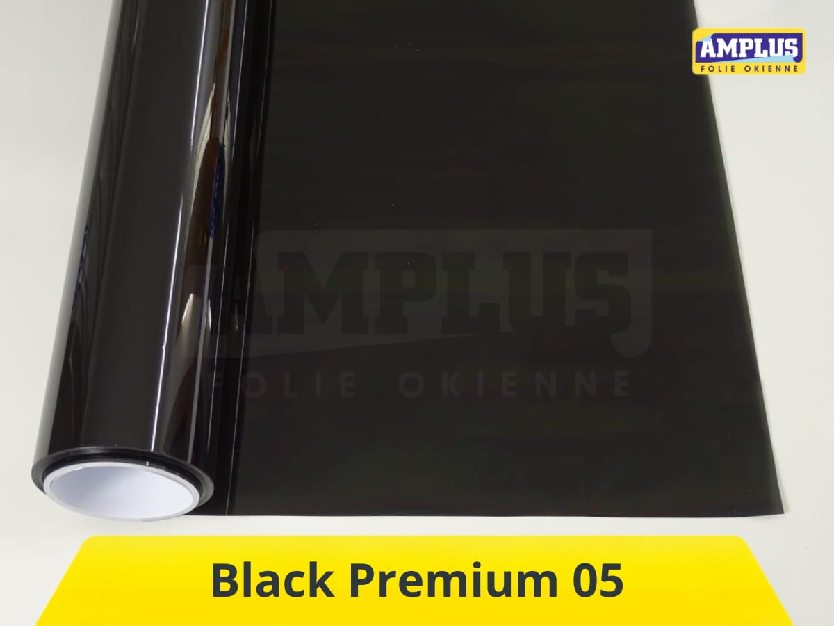 Folia samochodowa Black Premium 05 - bardzo ciemna folia do przyciemniania szyb auta