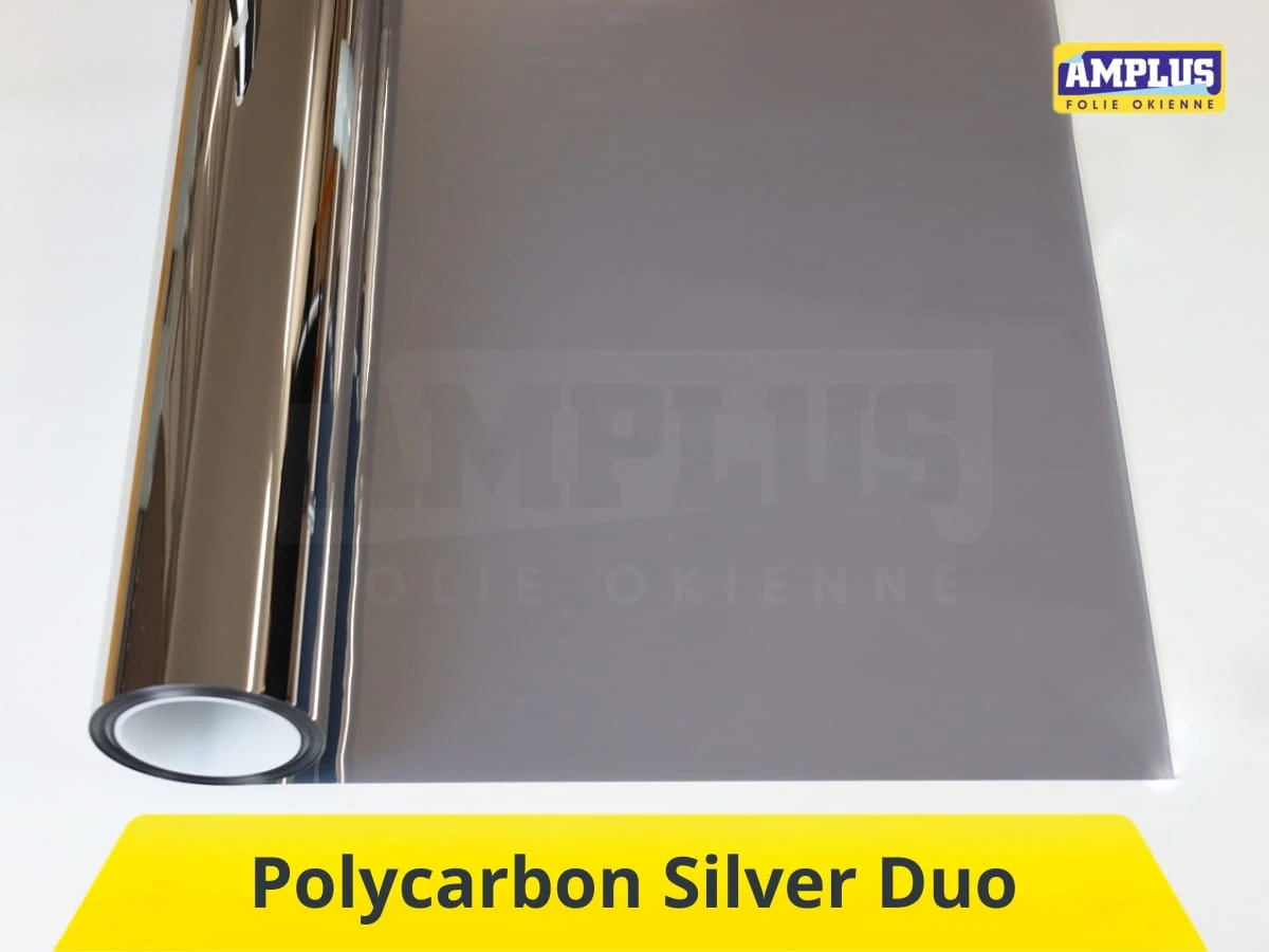 Folia Polycarbon Silver Duo do świetlików dachowych z poliwęglanu