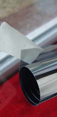 Separating the protective liner from window film with masking tape